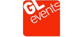 Logo Gl Events em fundo branco