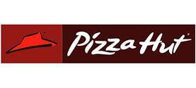 Logo Pizza Hut em fundo branco